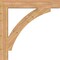 Ekena Millwork Thorton Block Smooth Bracket, Western Red Cedar, 5 1/2"W x 42"D x 42"H BKT06X42X42THR05SWR - alternate 2